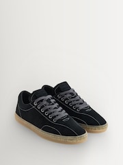 Stepney Workers Club Black Surma Gum Trainers - Image 3 of 6