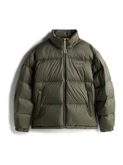 Tommy Jeans Green Water Repellent Ripstop Alaska Puffer Jacket - Image 5 of 5