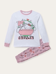 Brand Threads Girls Hello Kitty Pyjamas Set - Bild 1 von 3