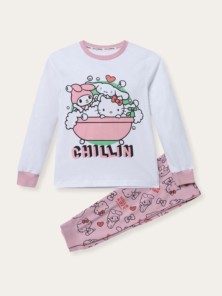 Brand Threads Girls Hello Kitty Pyjamas Set - Bild 1 von 3