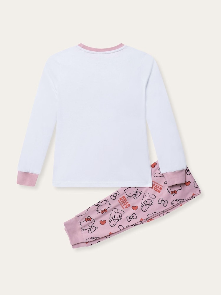 Brand Threads Girls Hello Kitty Pyjamas Set - Bild 2 von 3