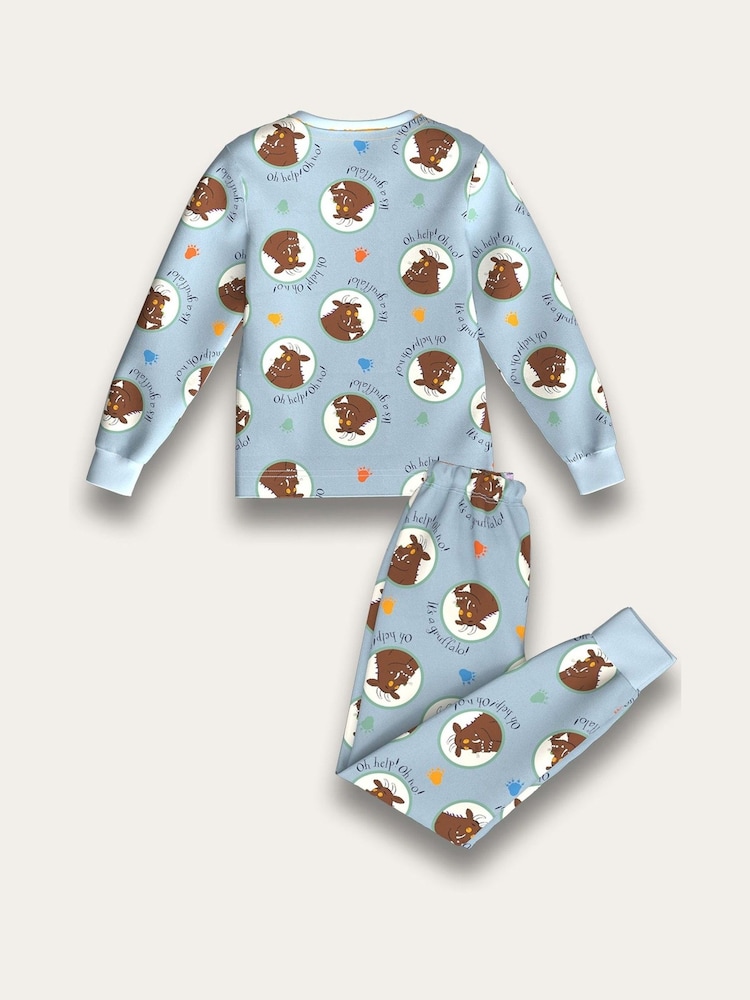 Brand Threads Green Unisex The Gruffalo Fleece Pyjama Set - Image 5 of 5 Brand Threads Green Unisex The Gruffalo Fleece Pyjama Set - Image 5 of 5