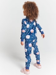 Brand Threads Disney Frozen Fleece Pyjamas Set - Imagen 3 de 7