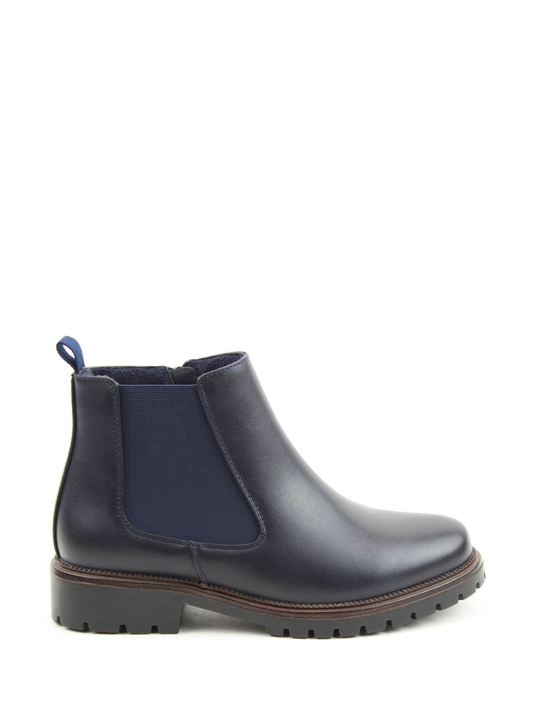 Heavenly Feet Blue Angelina/Dawlish Ankle Boots - Image 1 of 6 Heavenly Feet Blue Angelina/Dawlish Ankle Boots - Image 1 of 6