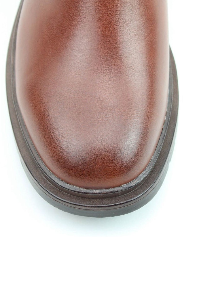 Heavenly Feet Tan Monardo Tall Brown Boots - Image 6 of 6 Heavenly Feet Tan Monardo Tall Brown Boots - Image 6 of 6