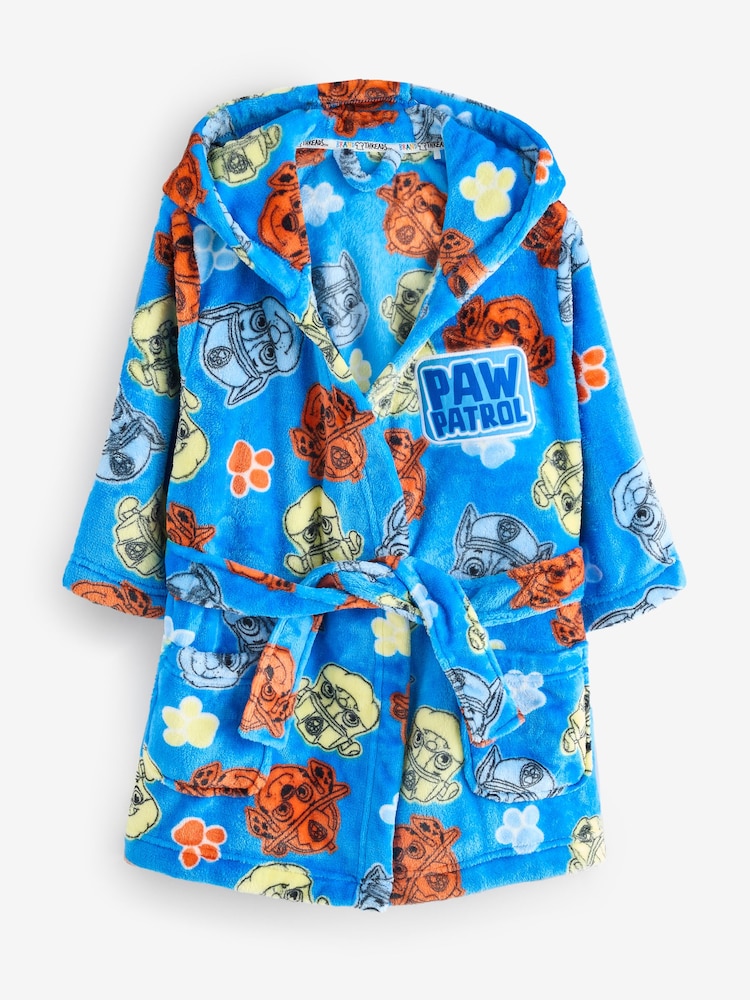 Brand Threads Blue Paw Patrol Dressing Gown - Image 1 of 1 Brand Threads Blue Paw Patrol Dressing Gown - Image 1 of 1