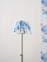 Designers Guild Cobalt Kyoto Flower Pleated Shade - Image 1 of 4