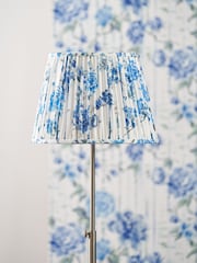 Designers Guild Cobalt Kyoto Flower Pleated Shade - Image 1 of 4