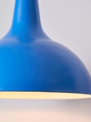 Designers Guild Cobalt Tortona Ceiling Pendant - Image 2 of 5