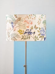 Designers Guild Cobalt Porcelaine de Chine Drum Shade - Image 2 of 4