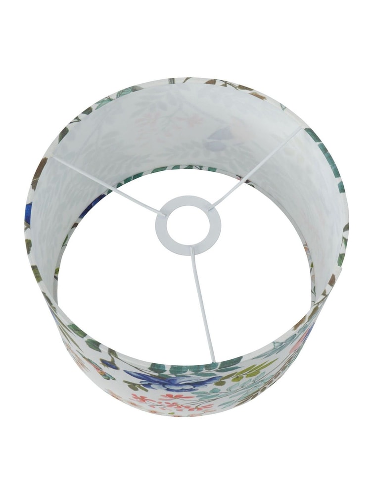 Designers Guild Cobalt Porcelaine de Chine Drum Shade - Image 4 of 4 Designers Guild Cobalt Porcelaine de Chine Drum Shade - Image 4 of 4