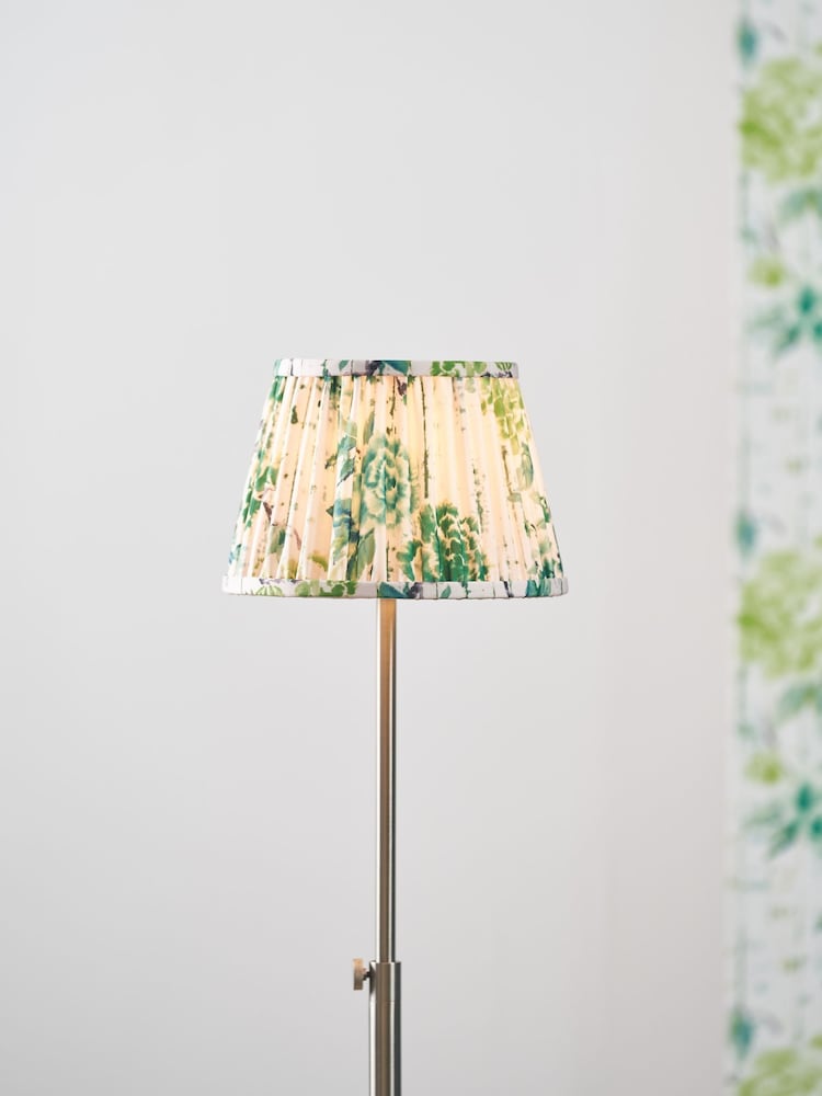 Designers Guild Emerald Kyoto Flower Pleated Shade - Image 2 of 4