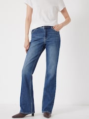 Hush Blue Eliana Mid Rise Bootcut Jeans - Image 1 of 4