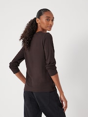 Hush Brown Slim Long Sleeve T-Shirt - Image 2 of 5