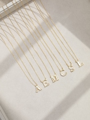 Inicio Gold Plated Mother of Pearl A Initial Pendant - Image 3 of 4