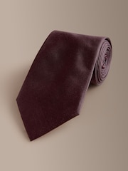 Red Signature Silk Tie - Image 1 of 3