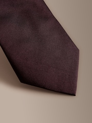 Red Signature Silk Tie - Image 2 of 3