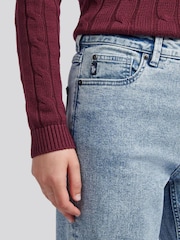 أزرق فاتح - U.S. Polo Assn. جينز تلبيس مستقيم - صورة 4 من 8