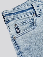 أزرق فاتح - U.S. Polo Assn. جينز تلبيس مستقيم - صورة 7 من 8