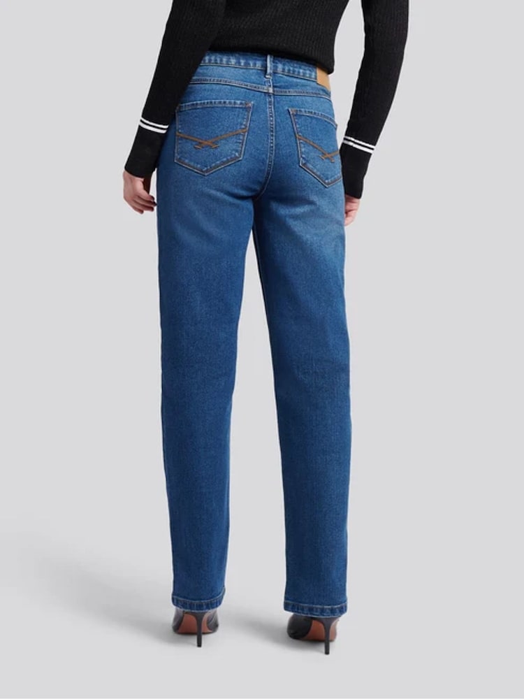 U.S. Polo Assn. Dark Blue Straight Fit Jeans - Image 2 of 9 U.S. Polo Assn. Dark Blue Straight Fit Jeans - Image 2 of 9