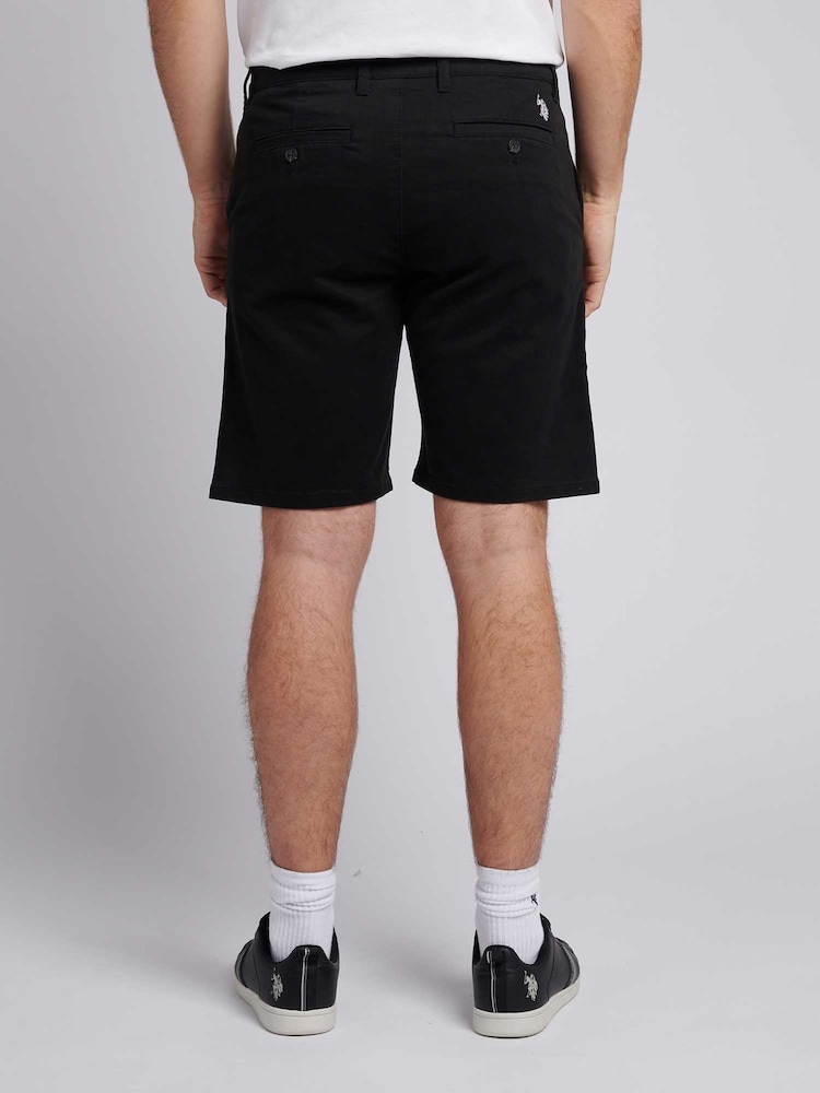 U.S. Polo Assn. Black Classic Chinos Shorts - Image 2 of 5