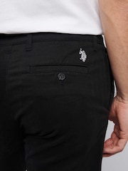 U.S. Polo Assn. Black Classic Chinos Shorts - Image 4 of 5