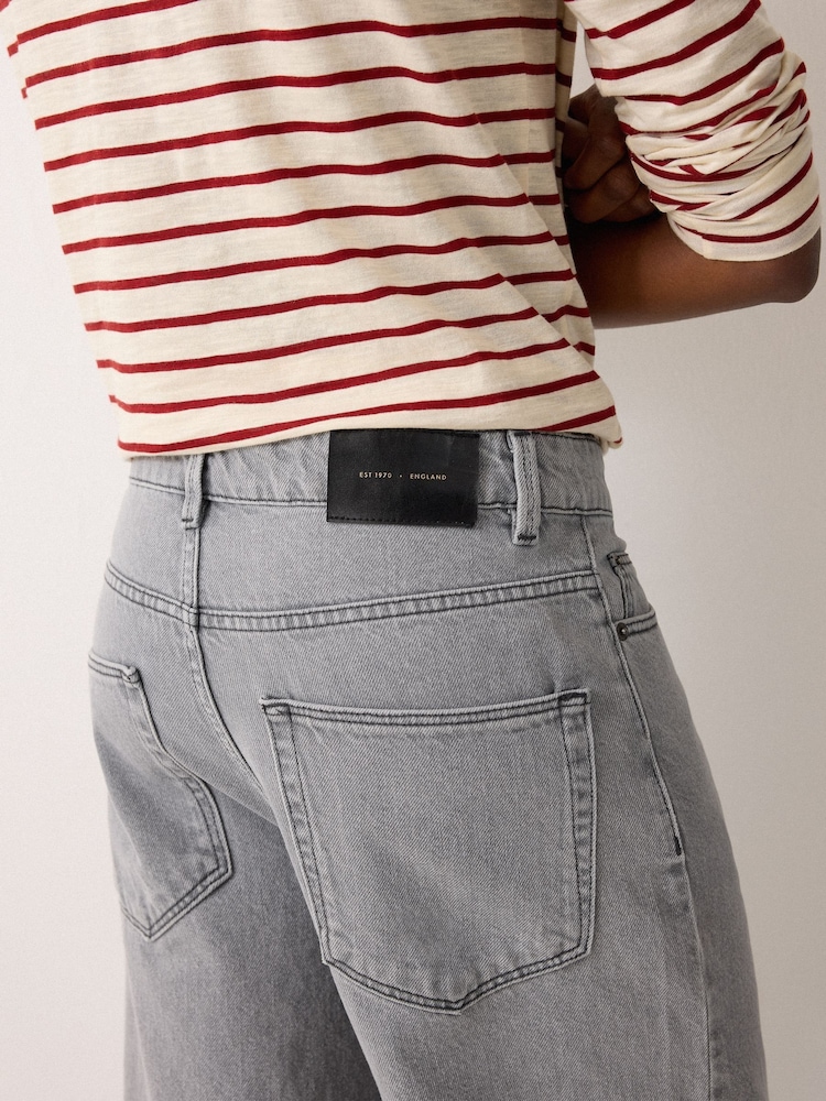 Jigsaw Grey Carter Straight Leg Jeans - Image 2 of 4