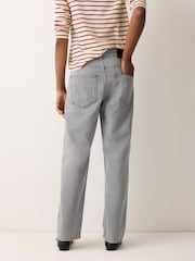 Jigsaw Grey Carter Straight Leg Jeans - Image 4 of 4