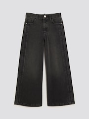 River Island Black Wide Leg Jeans - Image 1 of 4