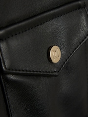River Island Faux Leather Pinny Dress - Imagen 4 de 5