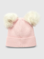 River Island Pearl Bow Beanie - Imagen 2 de 4
