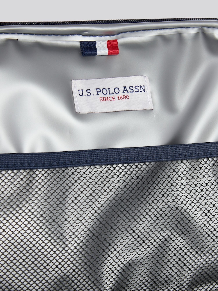 U.S. Polo Assn Blue Graphic Double Horsemen Lunchbag - Image 6 of 6 U.S. Polo Assn Blue Graphic Double Horsemen Lunchbag - Image 6 of 6