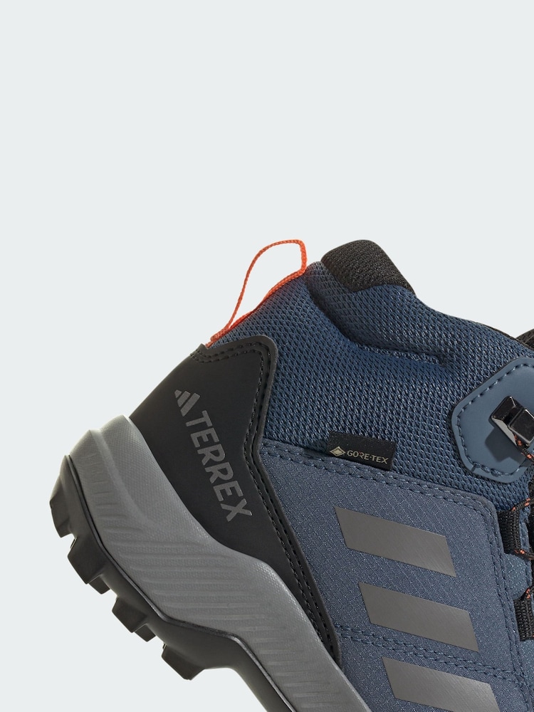 adidas Terrex Blue Mid GORE-TEX Hiking Trainers - Image 4 of 4 adidas Terrex Blue Mid GORE-TEX Hiking Trainers - Image 4 of 4