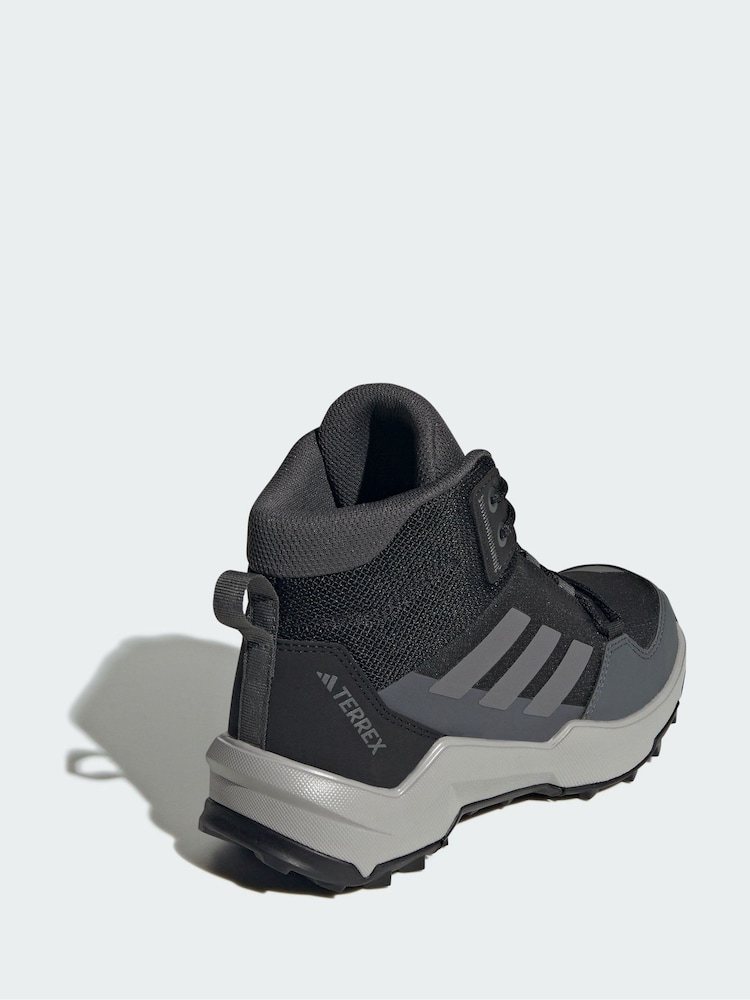 adidas Terrex Black Ax4r Mid Hiking Shoes - Image 2 of 4 adidas Terrex Black Ax4r Mid Hiking Shoes - Image 2 of 4