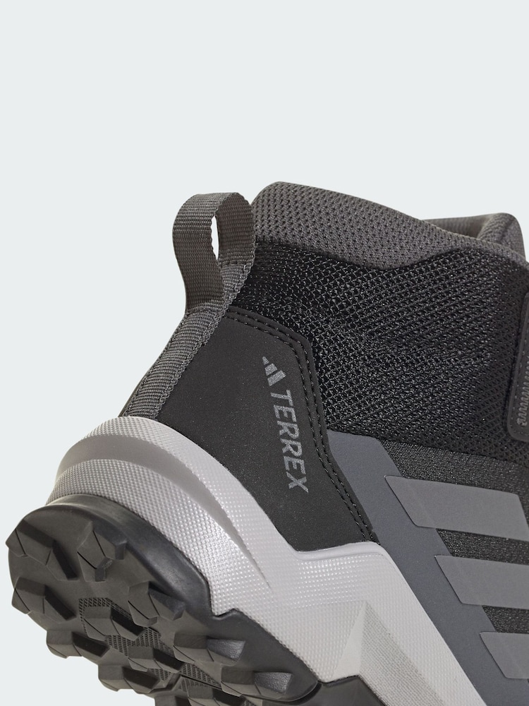 adidas Terrex Black Ax4r Mid Hiking Shoes - Image 4 of 4