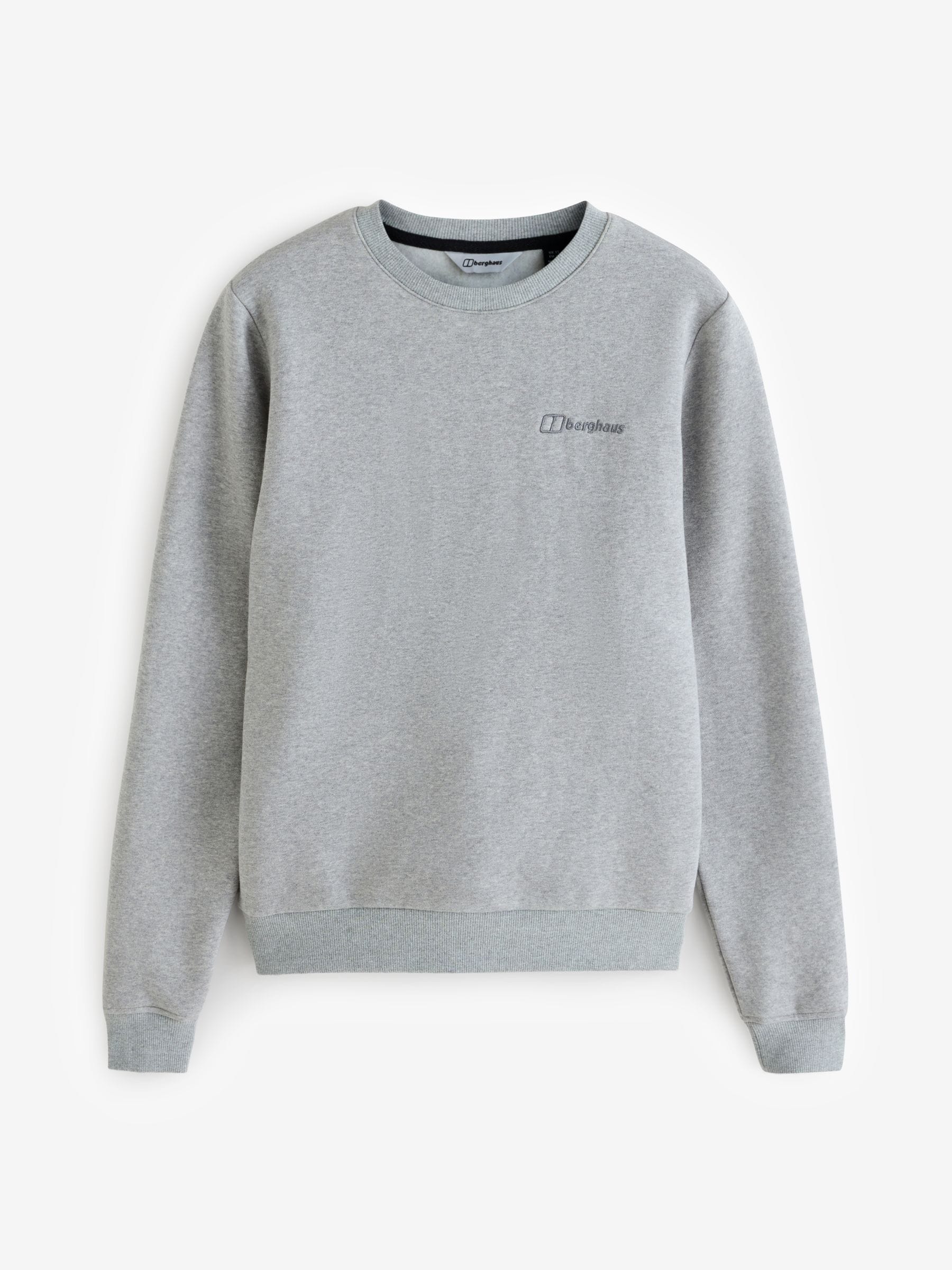 Buy Berghaus Grey Mens Logo Fl Crew Sweatshirt from the Next UK