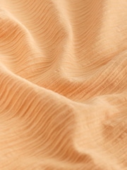 Orange - Textured Oversized Boxy T-Shirt (3-16yrs) - Bild 6 von 7