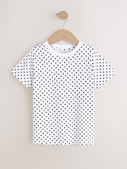 Monochrome Spot T-Shirt (3-16yrs) - Image 5 of 8