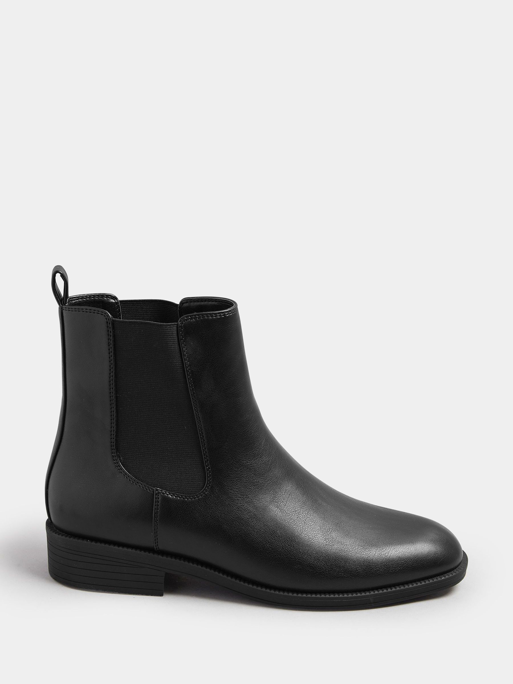Buy Long Tall Sally Black Ankle Chelsea Boots from Next Netherlands