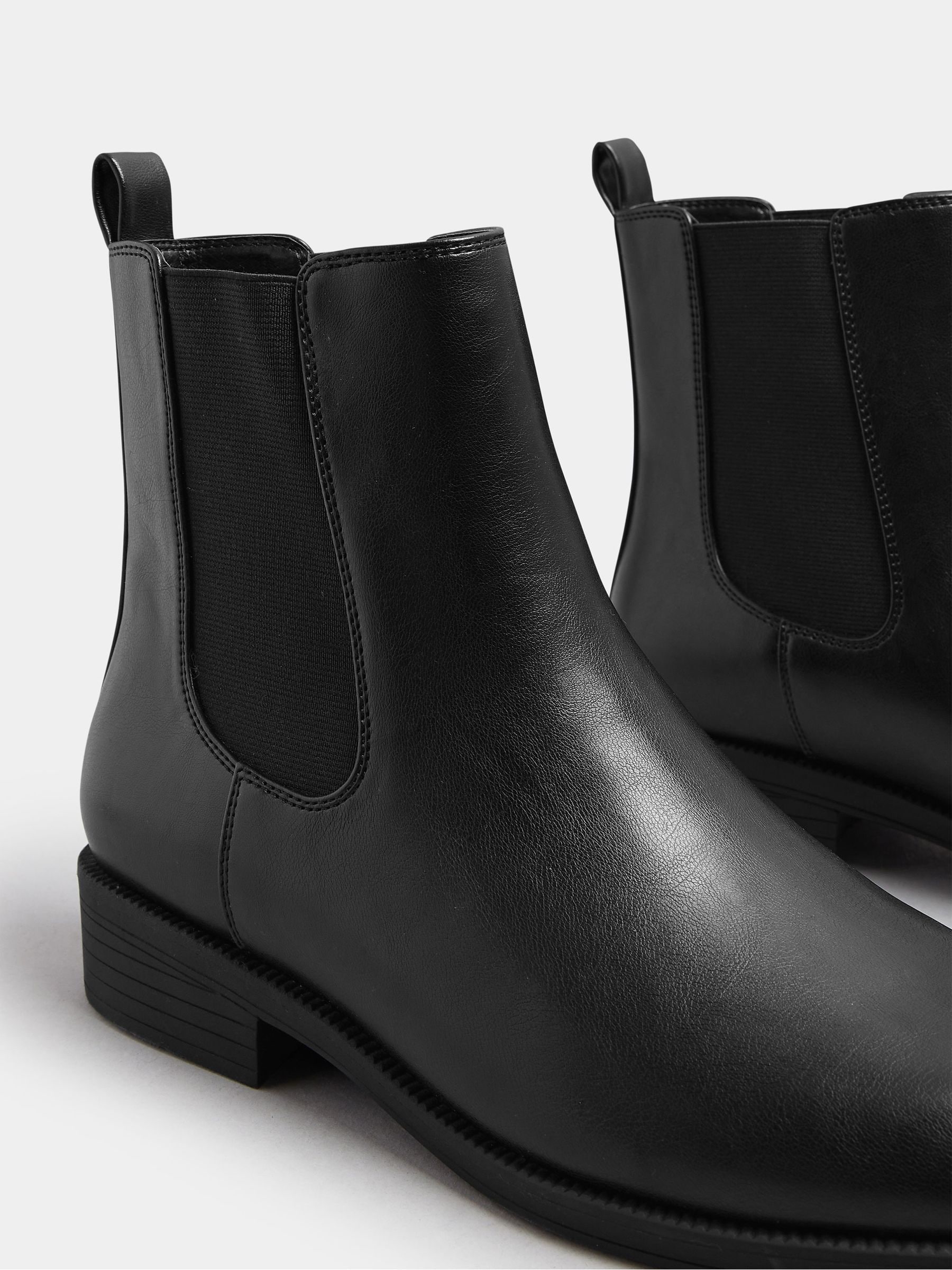 Buy Long Tall Sally Black Ankle Chelsea Boots from Next Netherlands