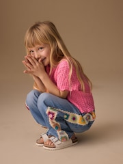 Pink Textured T-Shirt (3-16yrs) - Image 3 of 7