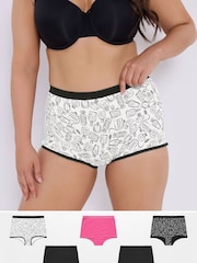Yours Curve 5 Pack Perfume Bottle Briefs - Slika 4 iz 8