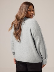 Yours Curve Double Tie Cardigan - Imagem 3 de 5