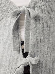 Yours Curve Double Tie Cardigan - Imagem 4 de 5