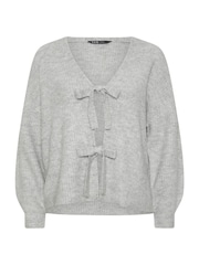 Yours Curve Double Tie Cardigan - Imagem 5 de 5
