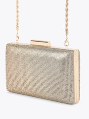 Carvela Gold Clutch Bag - Image 3 of 4