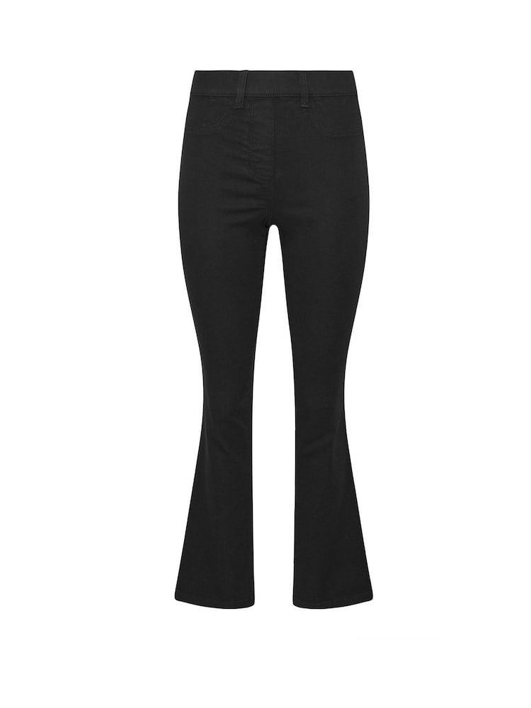 M&Co Black Petite Bootcut Jeggings - Image 5 of 5