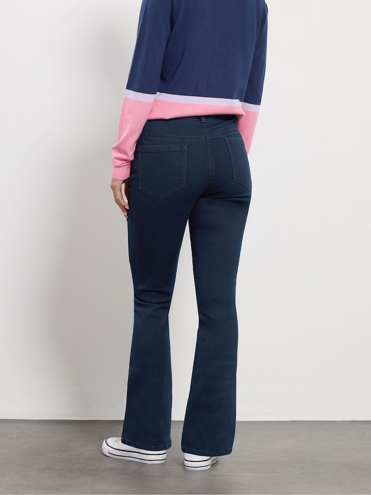 M&Co Blue Petite Bootcut Jeggings - Image 2 of 5