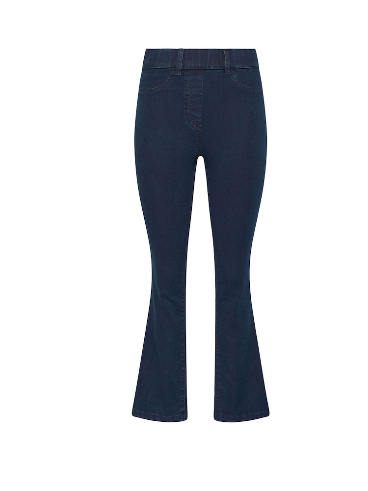 M&Co Blue Petite Bootcut Jeggings - Image 5 of 5