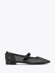 KG Kurt Geiger Black Angel Flat Pumps - Image 1 of 3